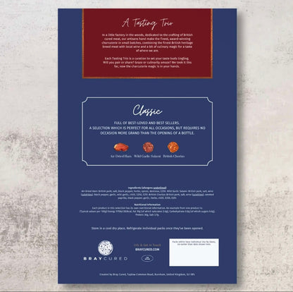 Classic Tasting Trio | British Charcuterie Selection Box