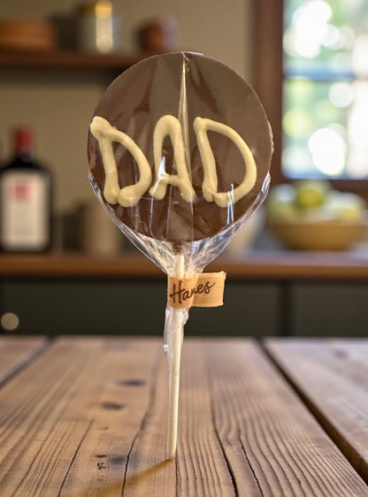 Dad Chocolate Lollypop