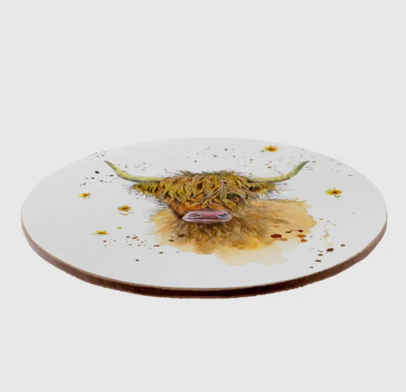 Highland Cow Mug and Coaster