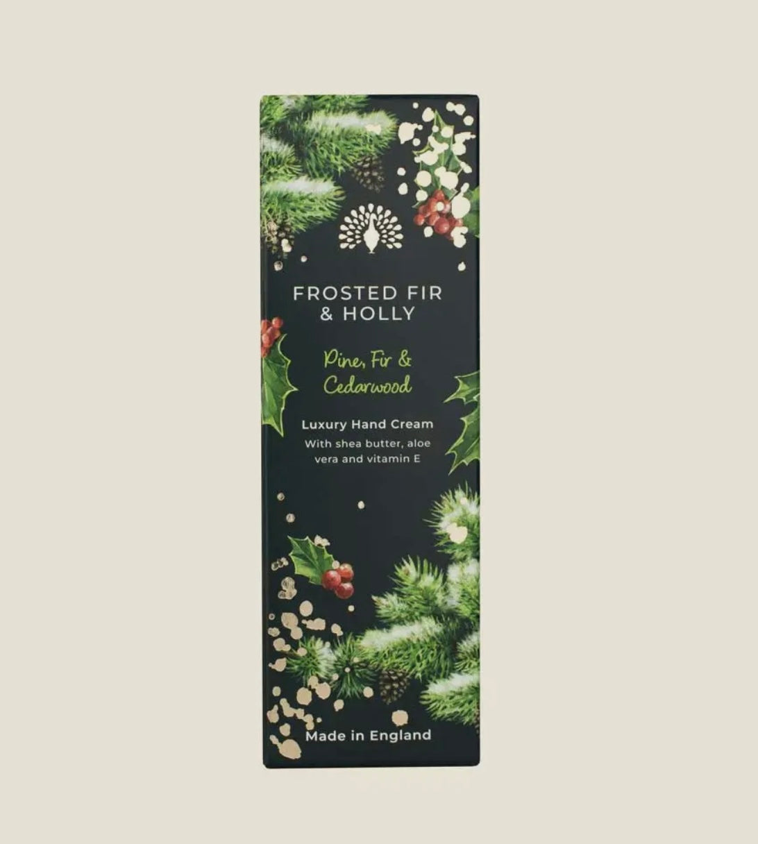 Christmas Tidings Frosted Fir & Holly
Hand Cream