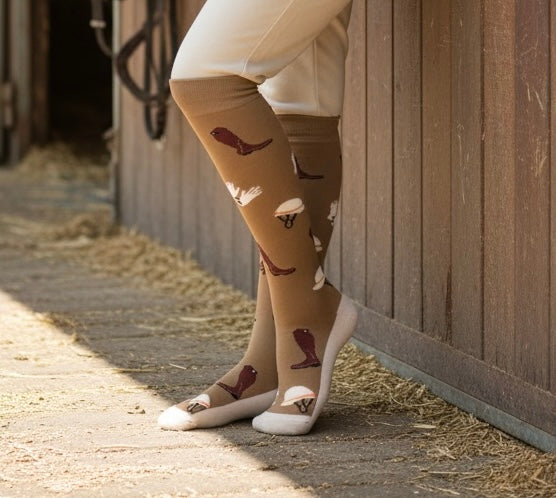 Set of 3 Long Equestrian Socks