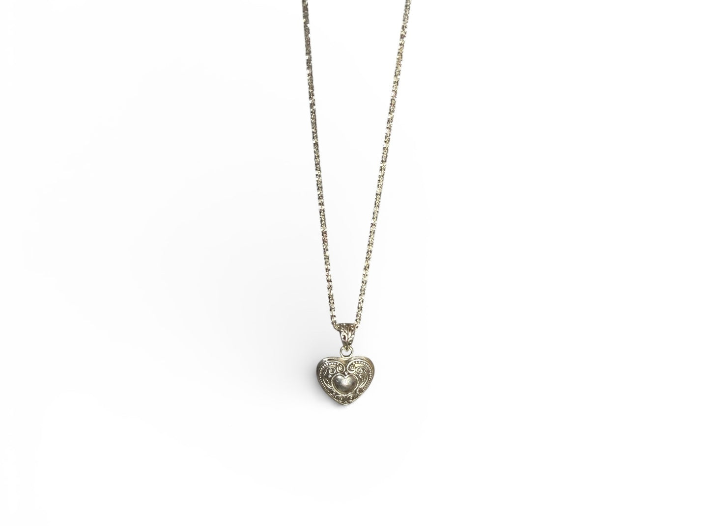 Angel Pendant Necklace in Sterling Silver by Julie Miles