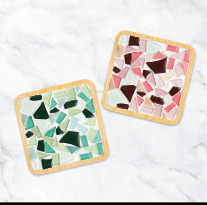 DIY Mosaic Coasters Gift Set