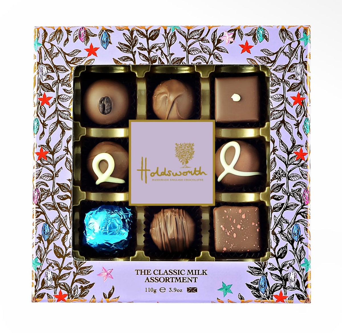 Holdsworth Chocolates Classic Milk Assortment 110g Gift Box