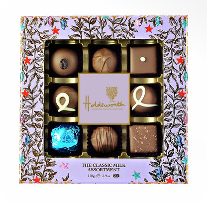 Holdsworth Chocolates Classic Milk Assortment 110g Gift Box
