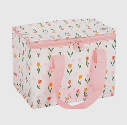 Tulip Print Lunch Bag
