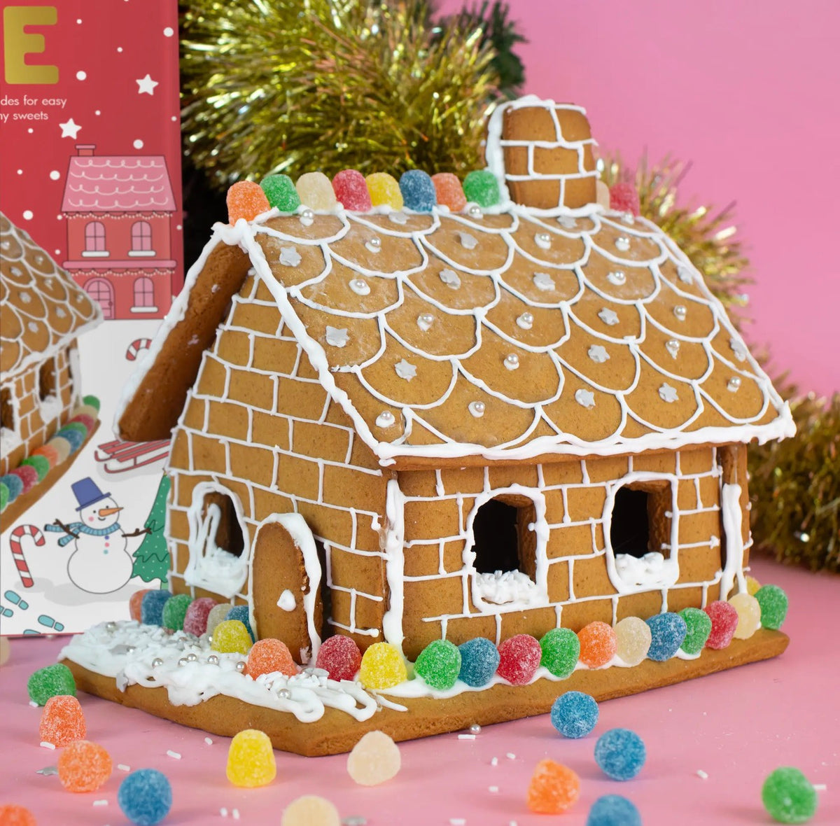 Christmas Gingerbread Decorating House Kit