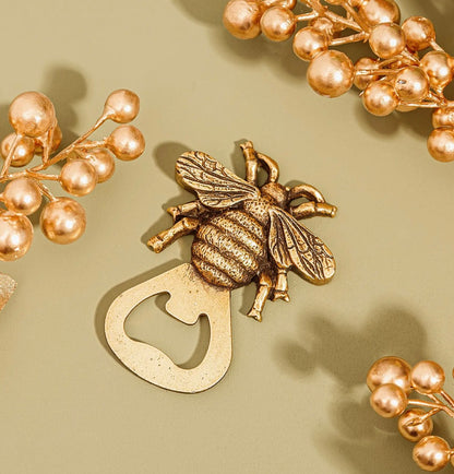 Gold Bee Bottle Opener
