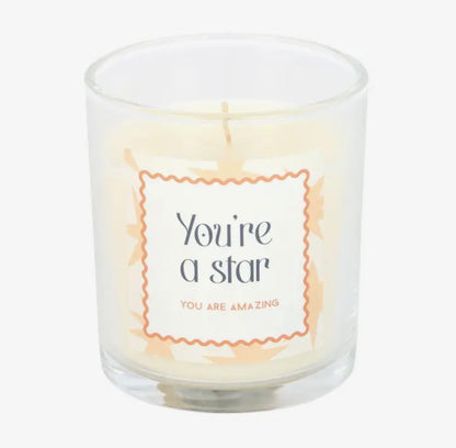 You’re A Star - You Are Amazing Salted Caramel Scented Candle