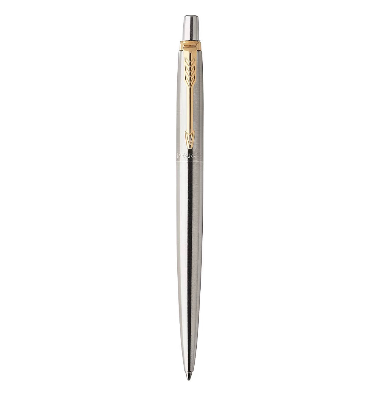 Parker Jotter Ballpoint Pen in Box - Stainless Steel With a Choice Of Trim