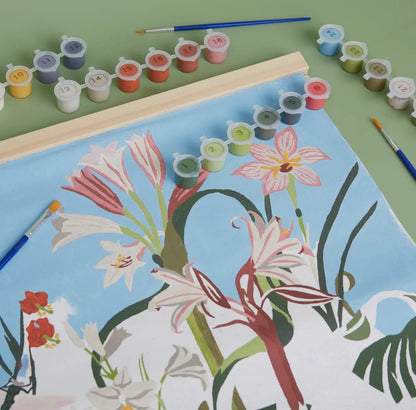 Royal Horticultural Society Paint By Number Exotic Kit