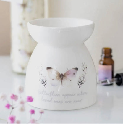 Butterflies Appear When Loved Ones Are Near Oil Burner