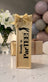 Personalised Wooden Bottle Box | Add a Name/Date/Message