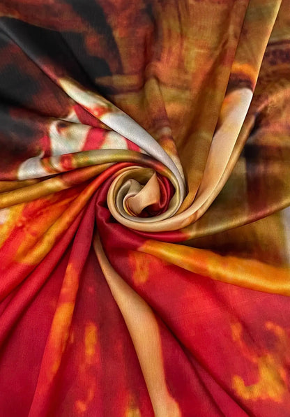 Collier's Lady Godiva Pre Raphaelite Silk Scarf