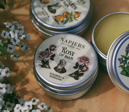 Napiers Rosy Rose Lip Balm