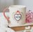 Mum Heart Mug with Pink Handle