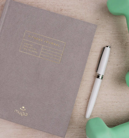 Fitness Journal - Suede Hardcover