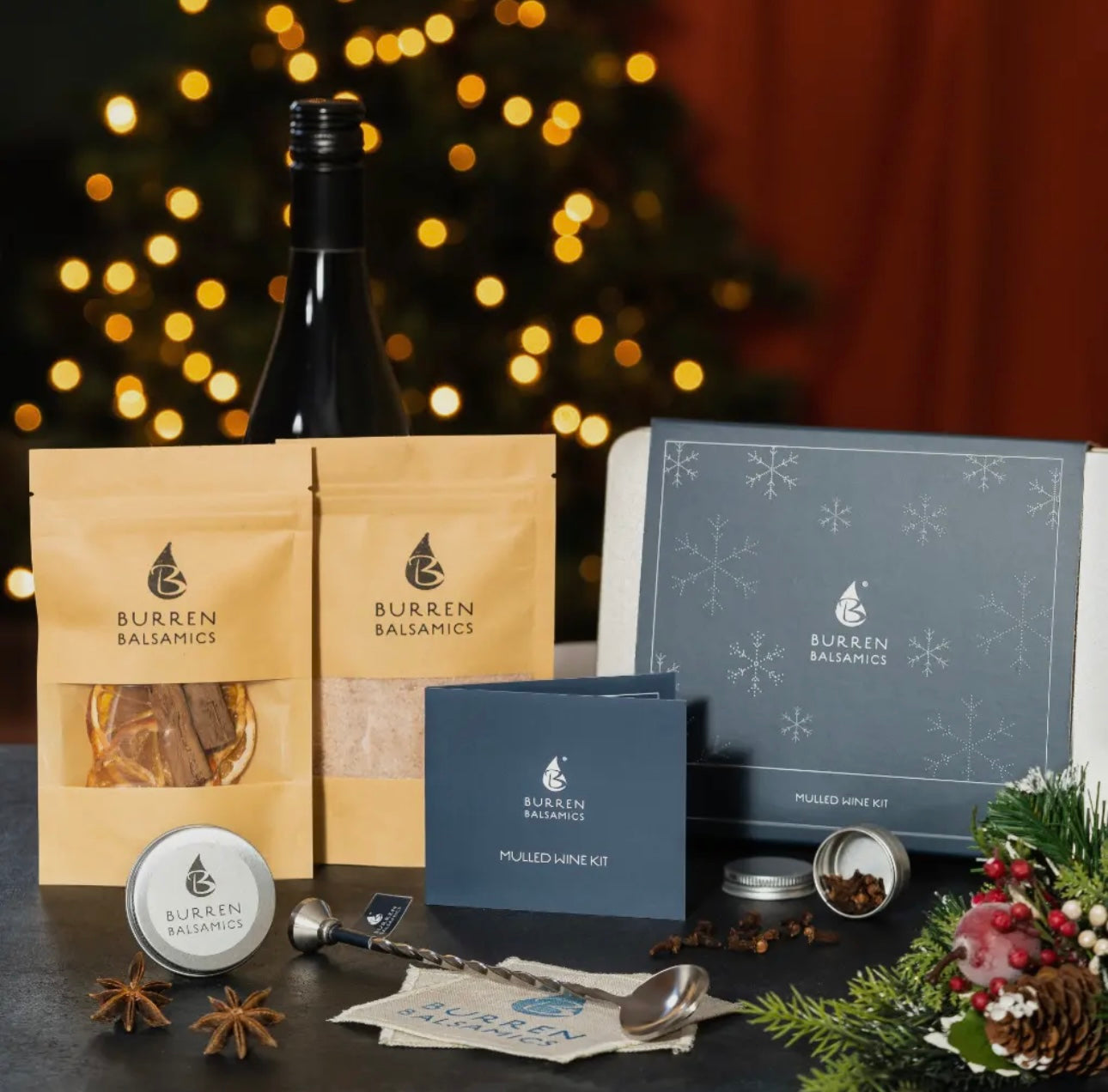 Mulled wine kit in a tin gift 