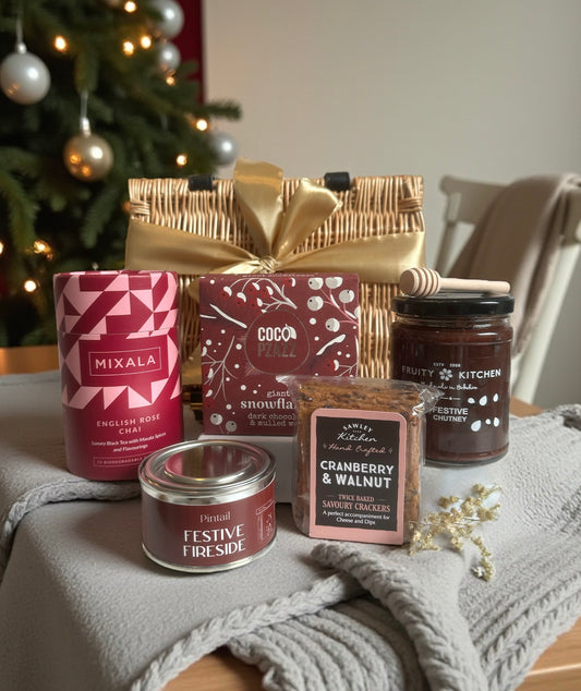 Festive Fireside Sweet and Savoury Nibbles Gift