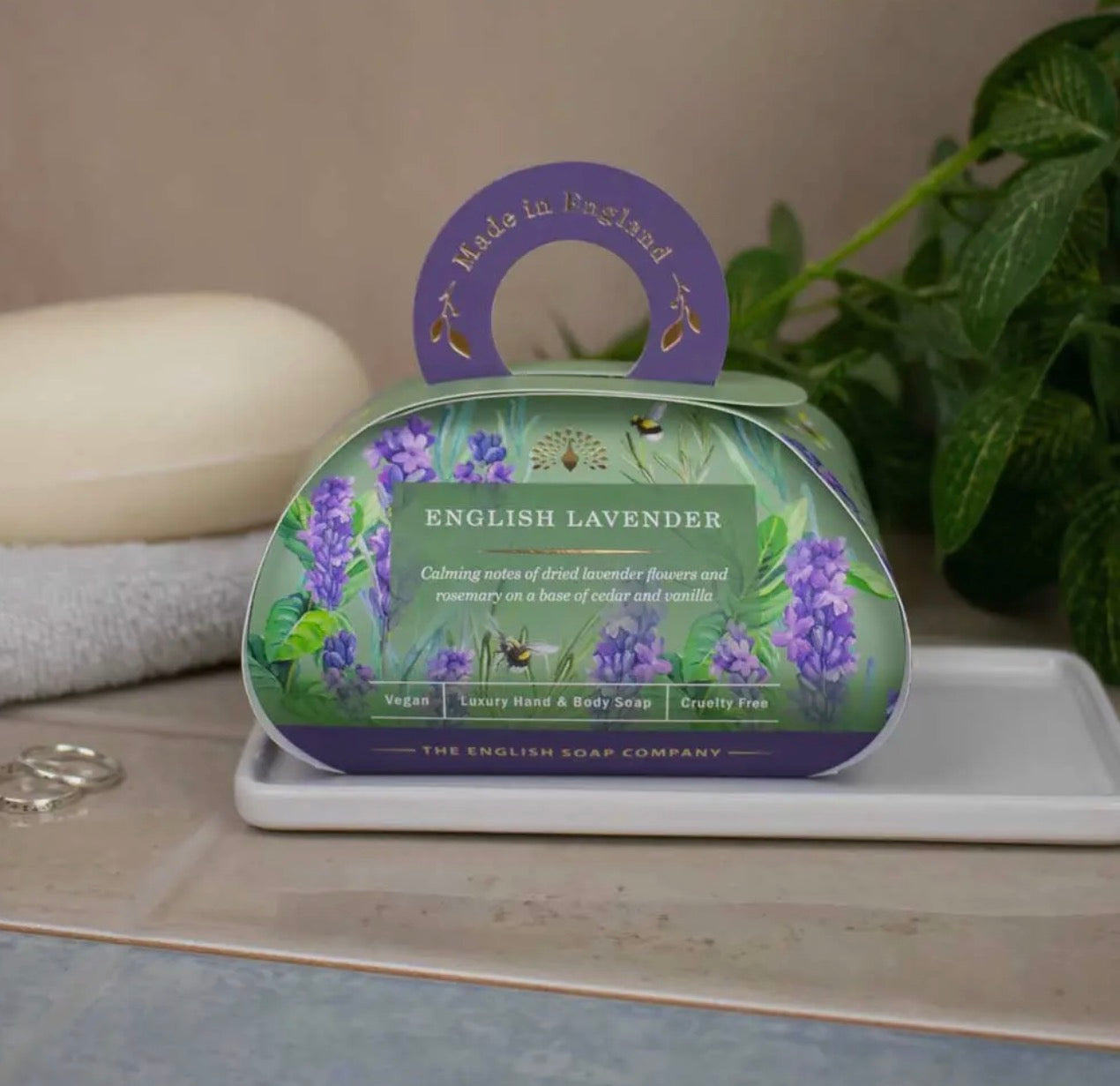 Signature English Lavender Large Gift Soap