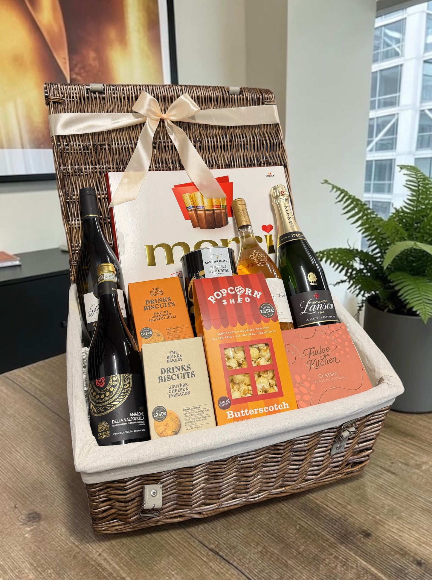 The Grand Wine and Treats Hamper | Choose Your Wine & Fizz