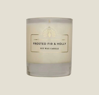 Christmas Tidings Frosted Fir & Holly (Fir Tree) Candle