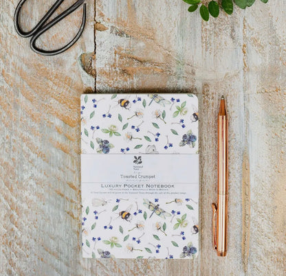Wild Flower Meadows Lined Pocket Notebook