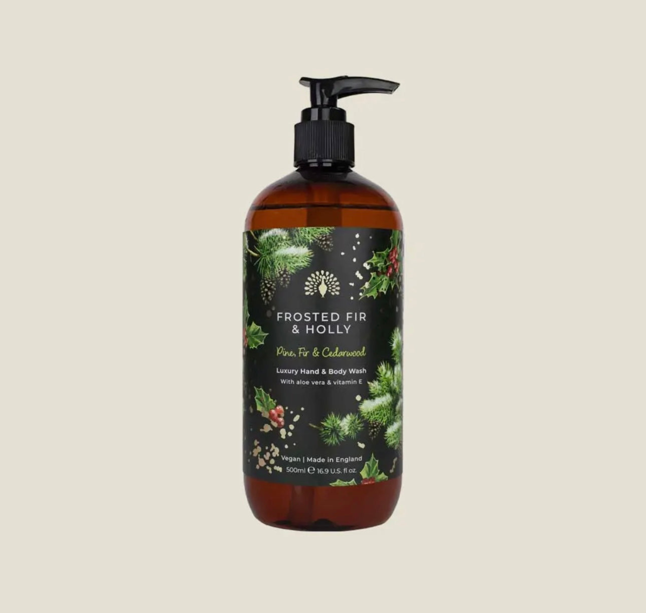 Christmas Tidings Frosted Fir & Holly
Hand and Body Wash