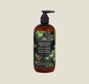 Christmas Tidings Frosted Fir & Holly
Hand and Body Wash