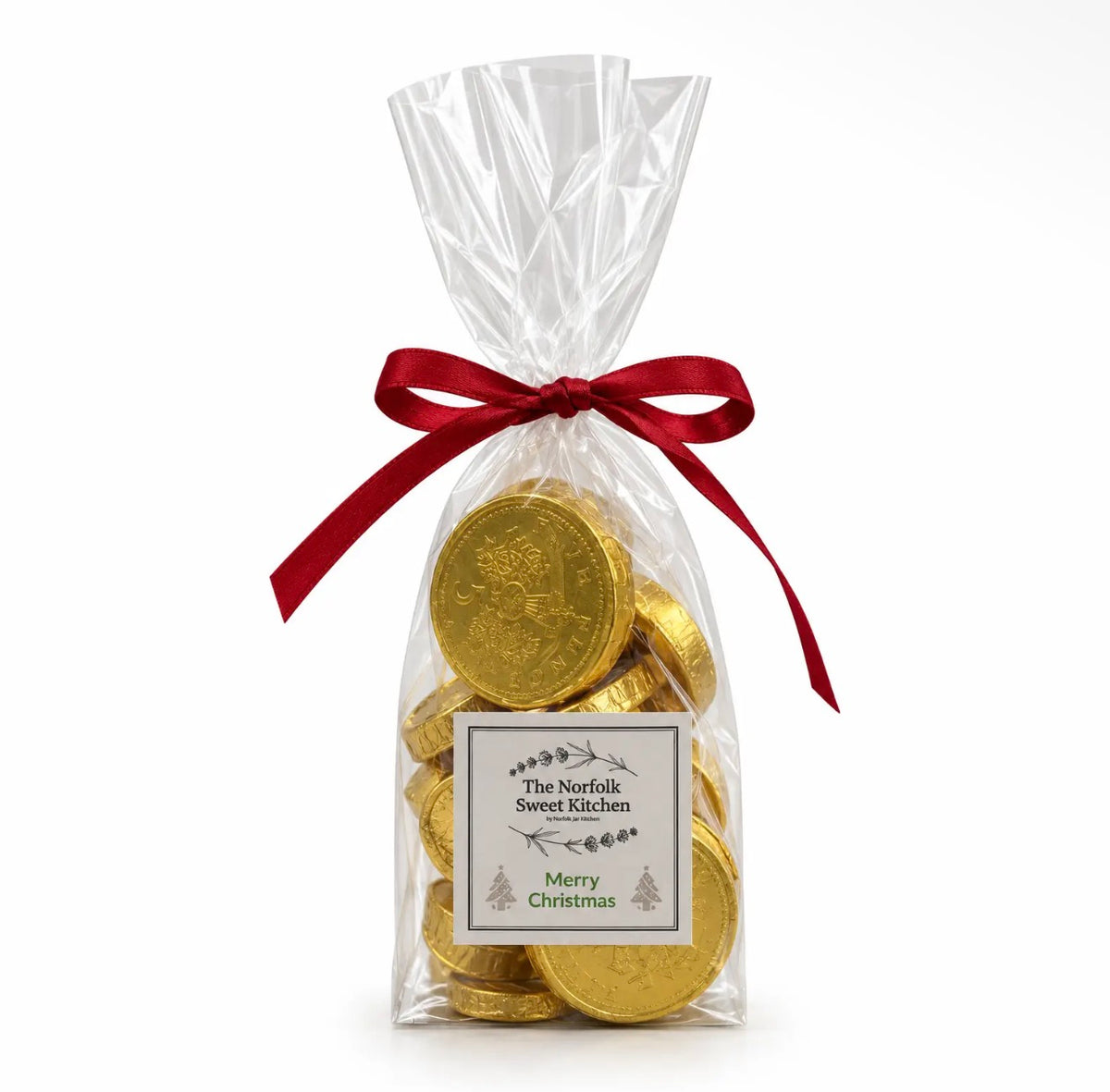 Merry Christmas Milk Chocolate Gold Coins | 135g