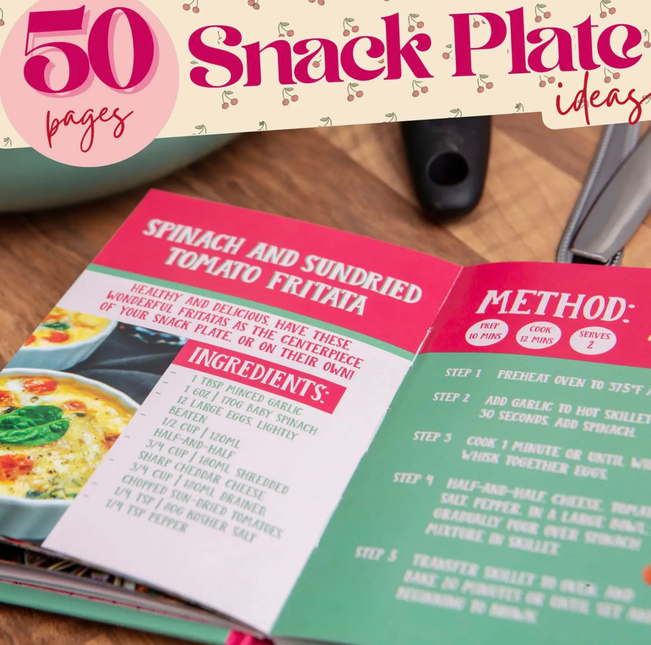 Girl Dinner | 50 Small Snack Plate Ideas Recipe Gift Book