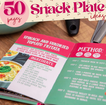Girl Dinner | 50 Small Snack Plate Ideas Recipe Gift Book