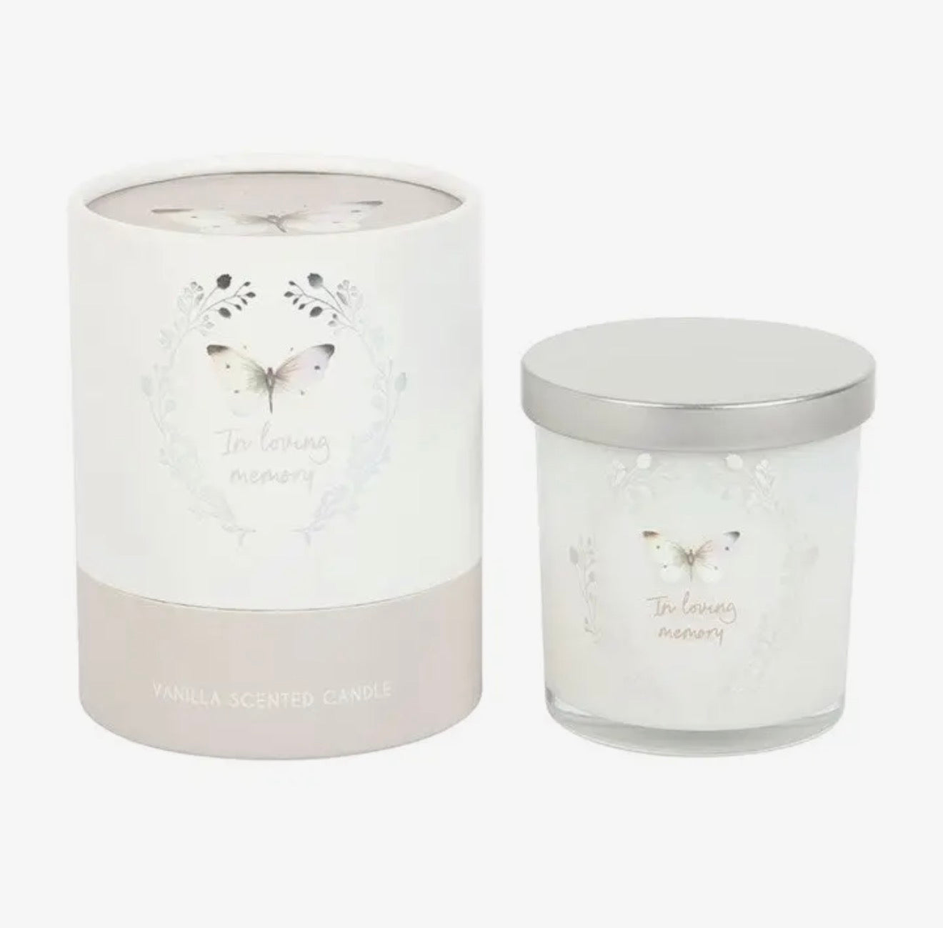 In Loving Memory Vanilla Scented Candle