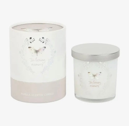 In Loving Memory Vanilla Scented Candle