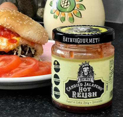 Candied Jalapeño Hot Relish | Sweet and Hot Chilli Sauce 190ml