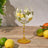 Citrus and Lemons Print Gin Glass | In Gift Box
