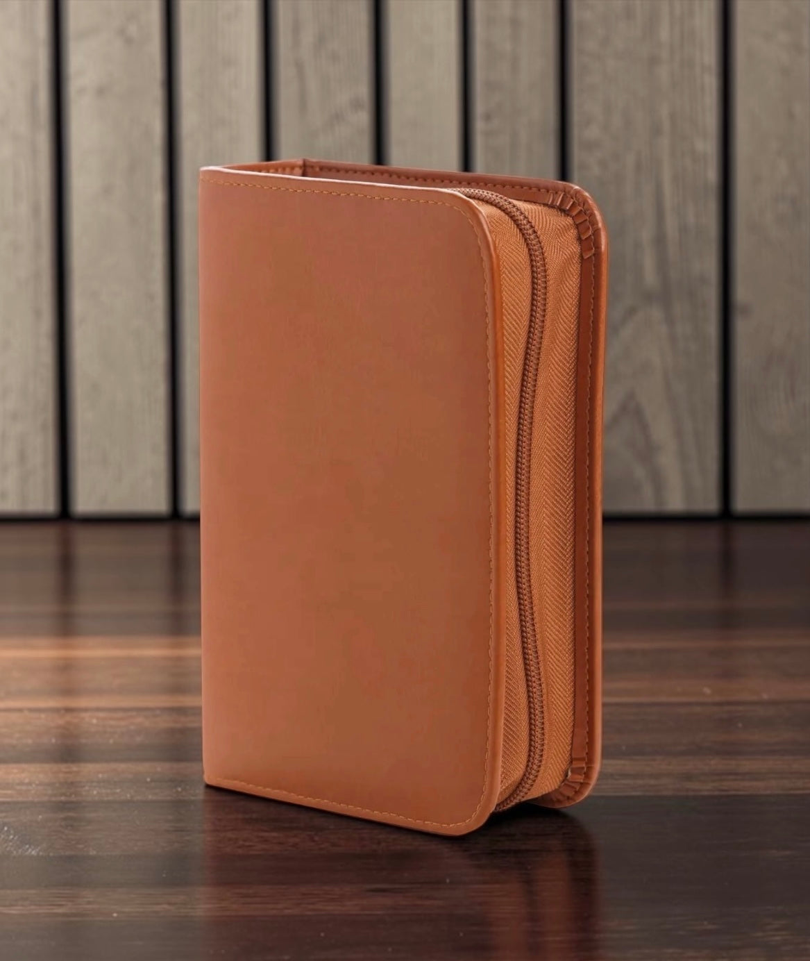 12 Piece Men’s Grooming Kit in Tan Leather Travel Case | Can Be Personalised