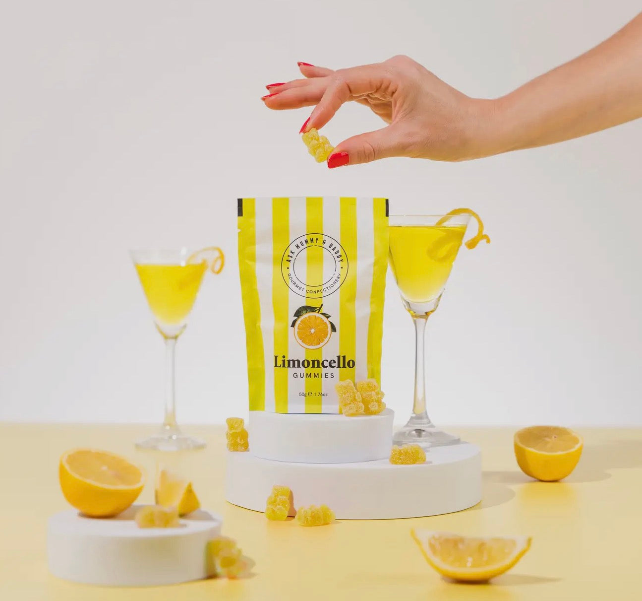 Limoncello Gummy Bears 50g