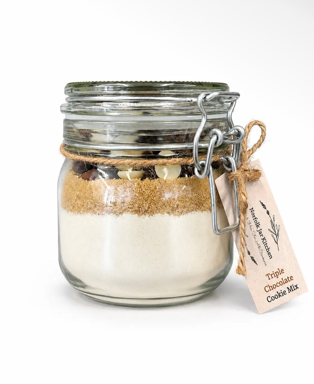 Triple Chocolate Cookie Mix Jar | 16 Cookies