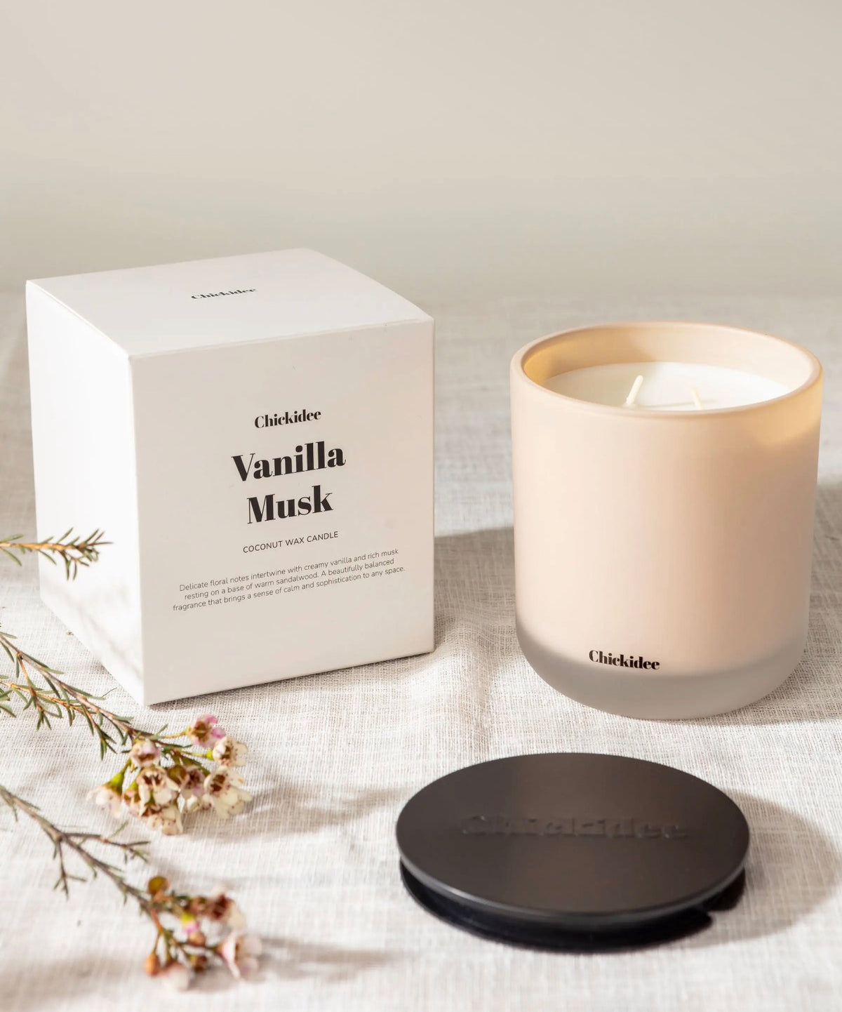 Vanilla Musk Coconut Wax Candle