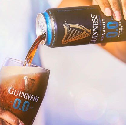 Guinness 0% Draught Alcohol Free Stout Beer 440ml