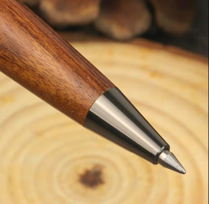 Wooden and Metal Ballpoint Pen