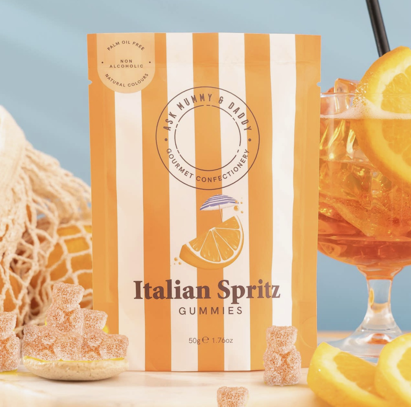 Italian Spritz Gummies 50g | Non alcoholic
