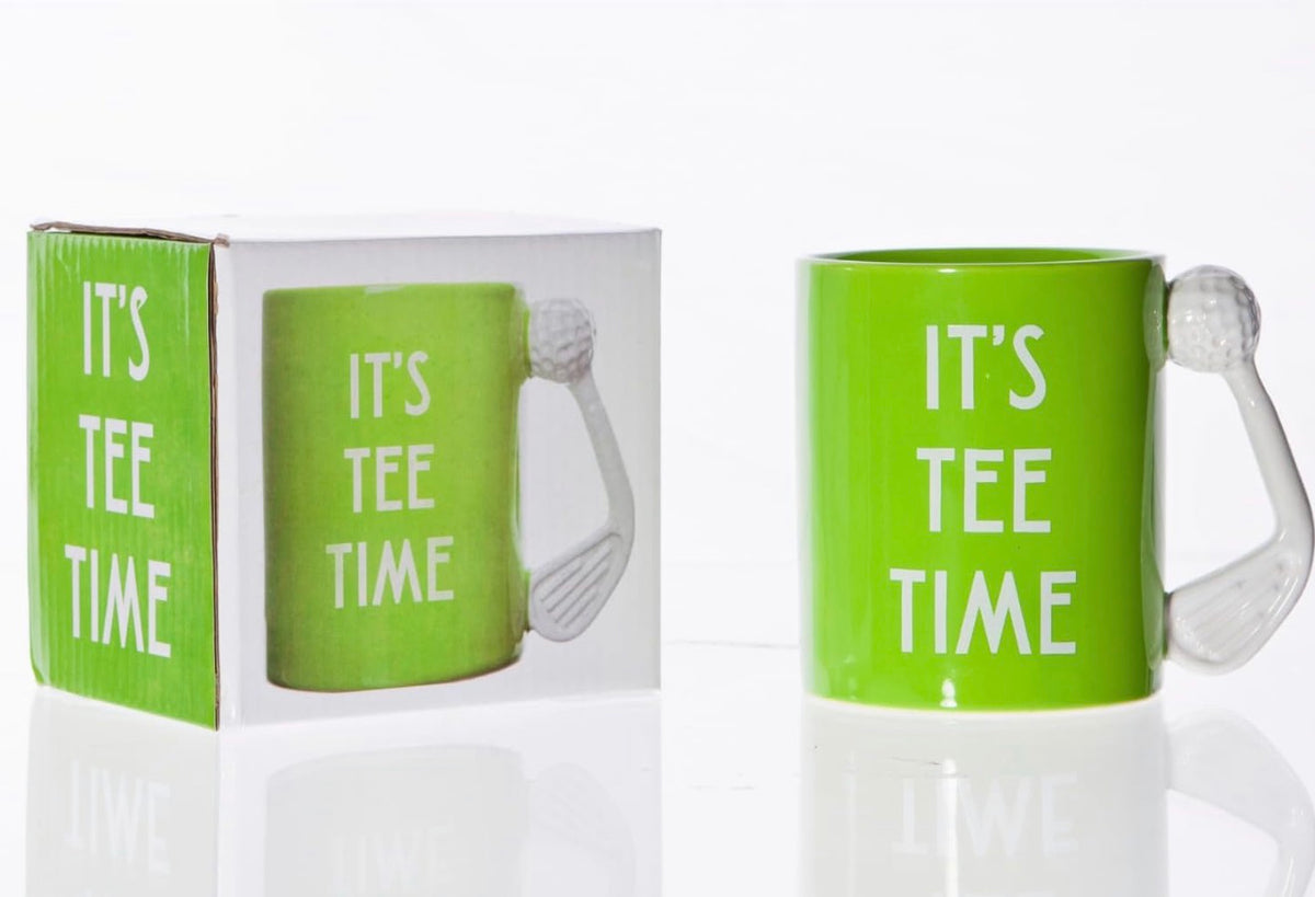 Funny Golf Mug with Golf Club Handle