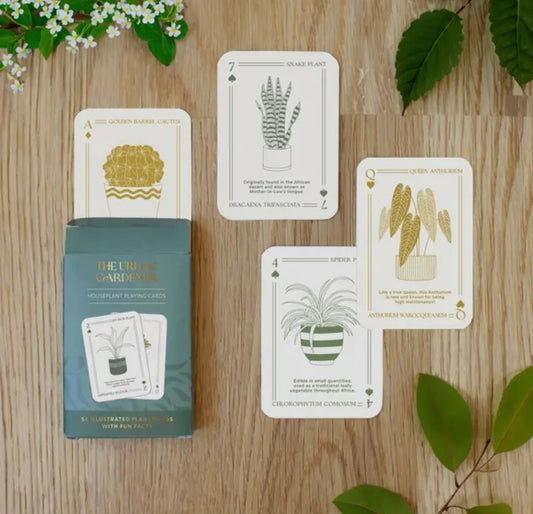 The Urban Gardener Houseplant Playing Cards