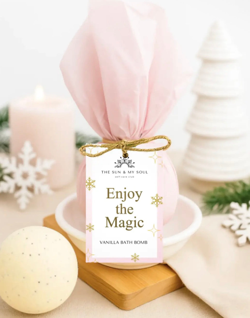 Enjoy The Magic Vanilla Bath Bomb | 180g