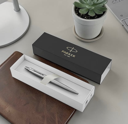 Parker Jotter Ballpoint Pen - Stainless Steel & Chrome