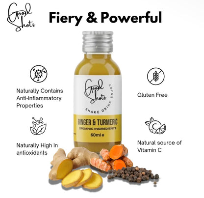 Healthy & Zingy Ginger & Turmeric Shot