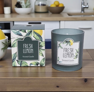 Fresh Lemon, Sicilian Basil & Wild Lemon Scent Pot Candle