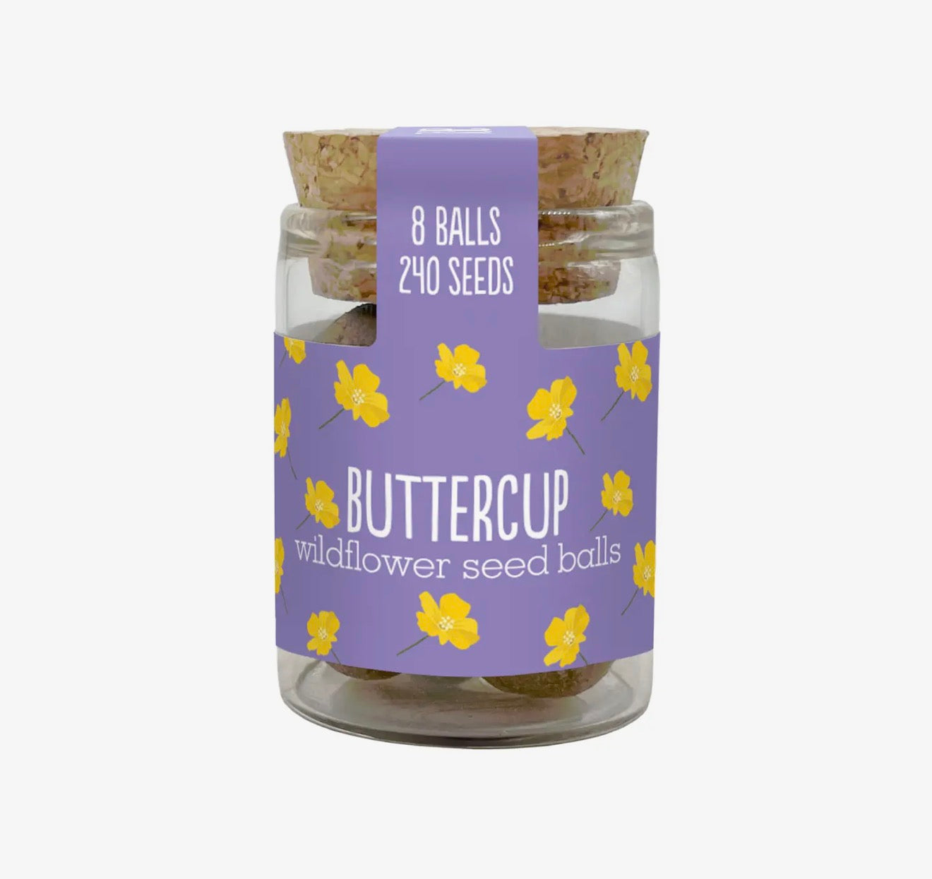 Mini Wildflower Seed Bombs in a Jar | 2 Varieties